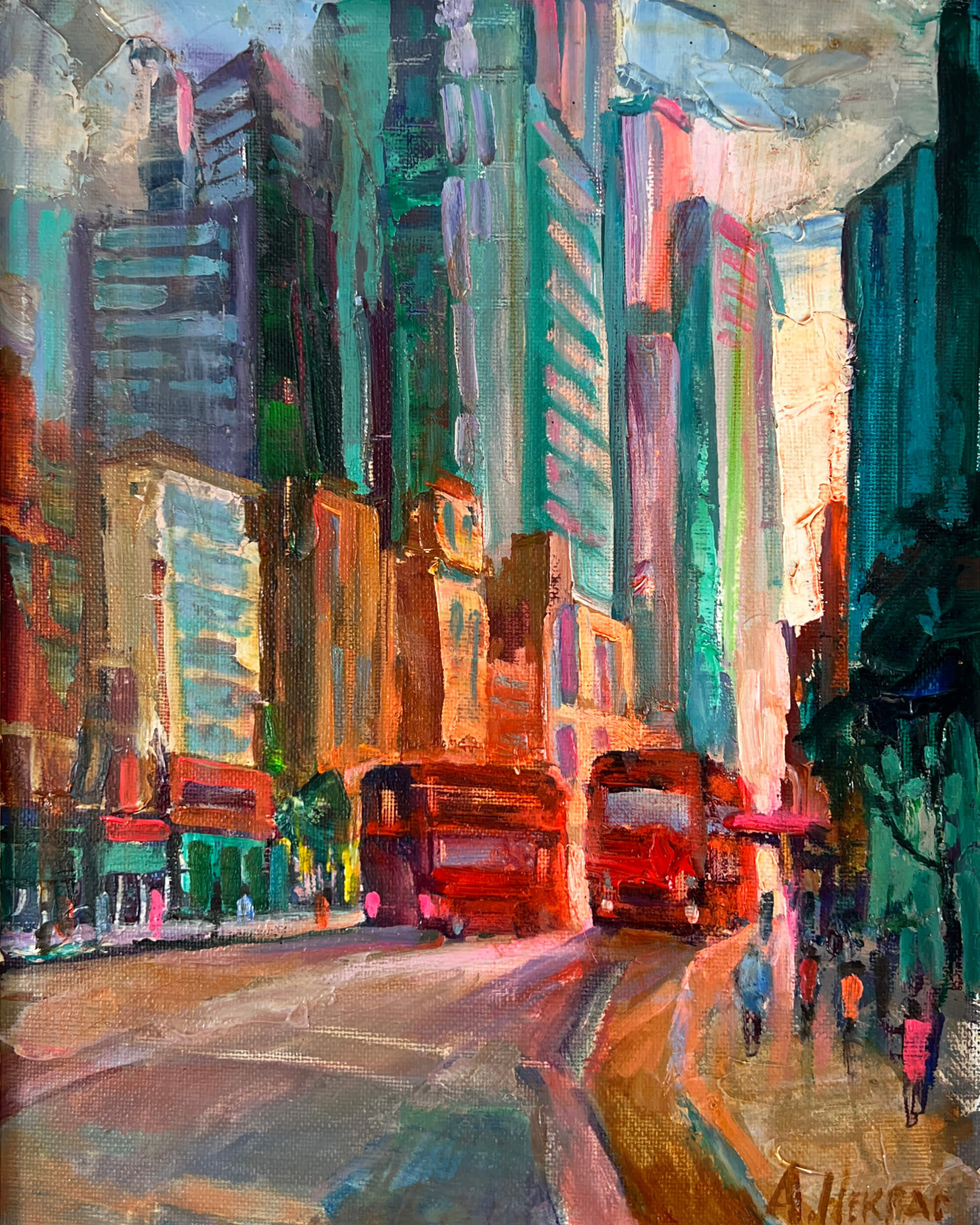 London. Andriy Nekrasov artist