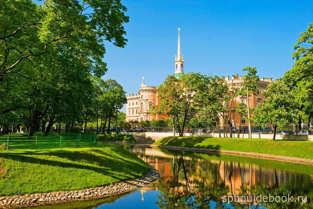 Осенняя съемка. Михайловский сад СПб