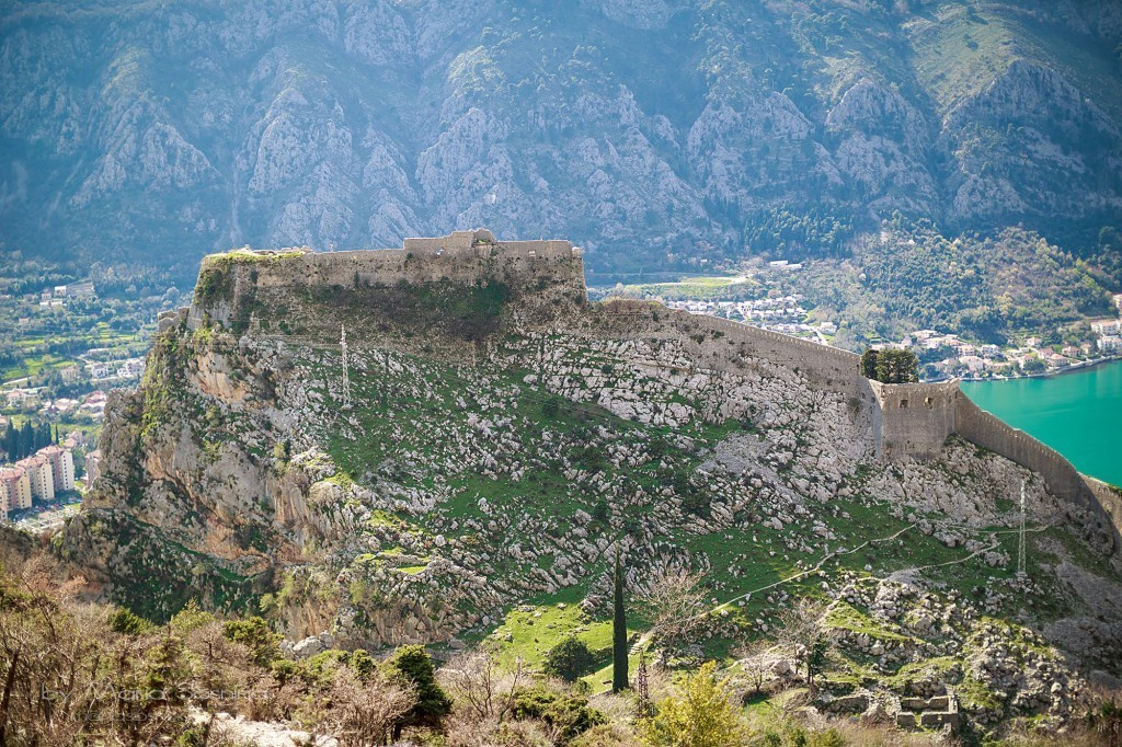 Op weg naar Lovcen vanuit Kotor
