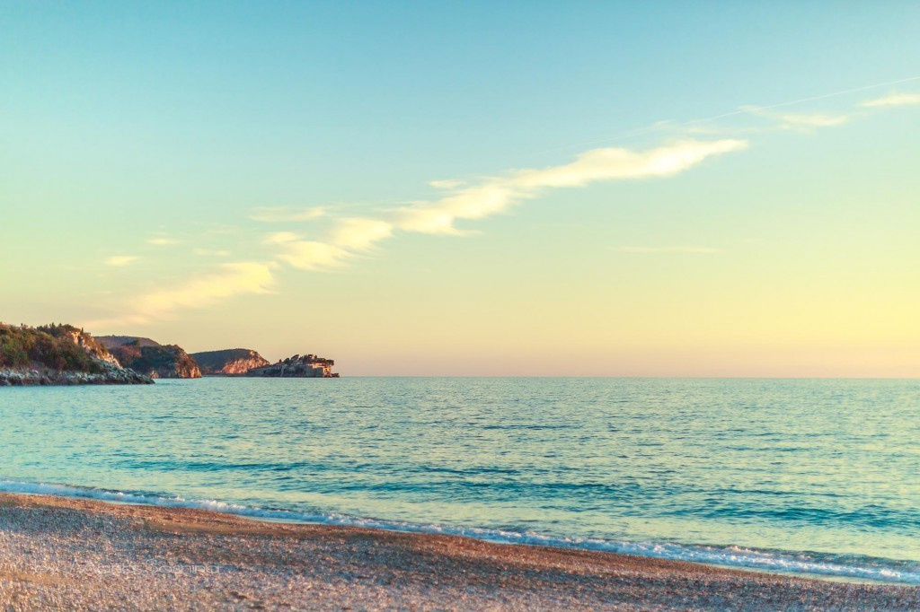 Photosession on beach Kamenovo in Montenegro