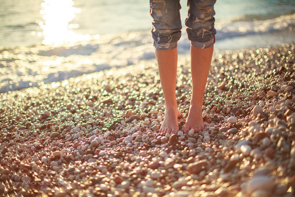 Photosession on beach Kamenovo in Montenegro