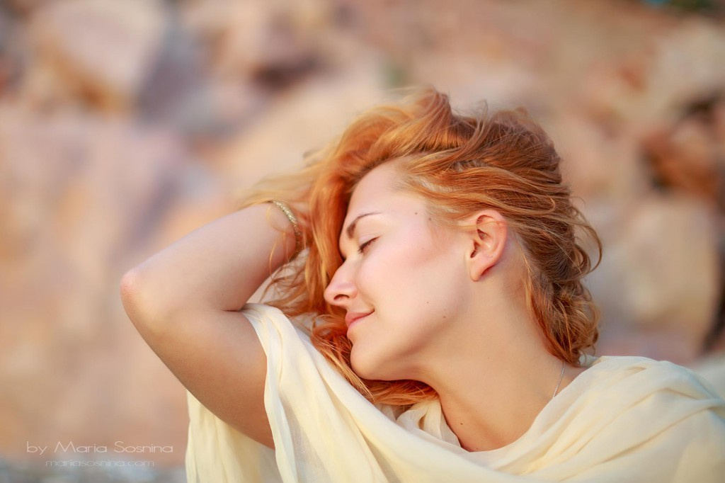 Photosession on beach Kamenovo in Montenegro