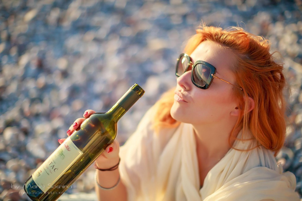 Photosession on beach Kamenovo in Montenegro