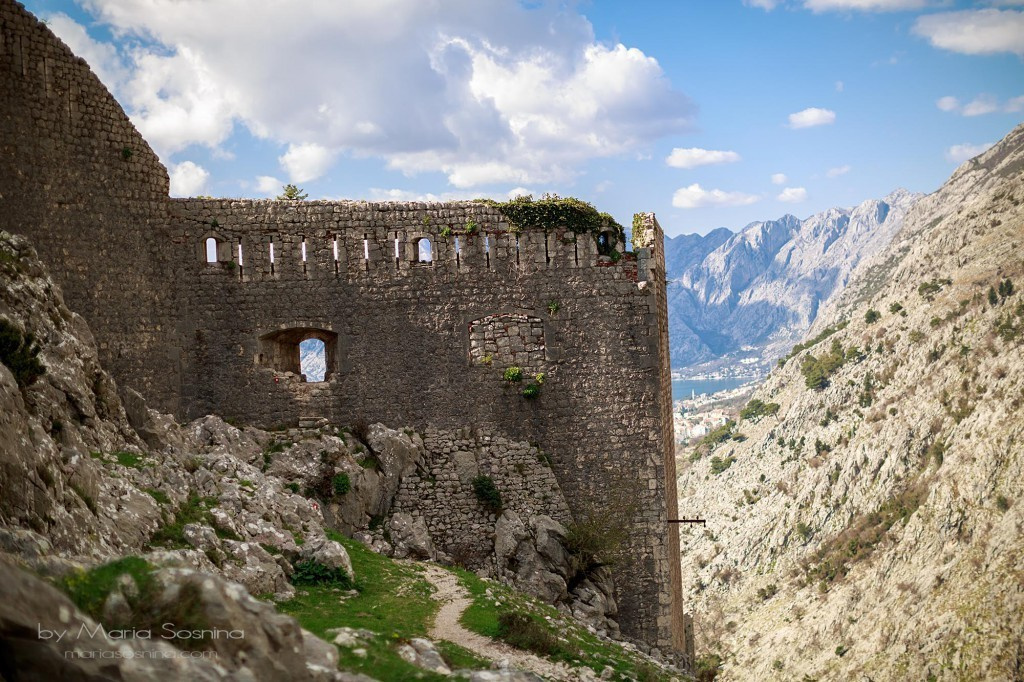 Op weg naar Lovcen vanuit Kotor