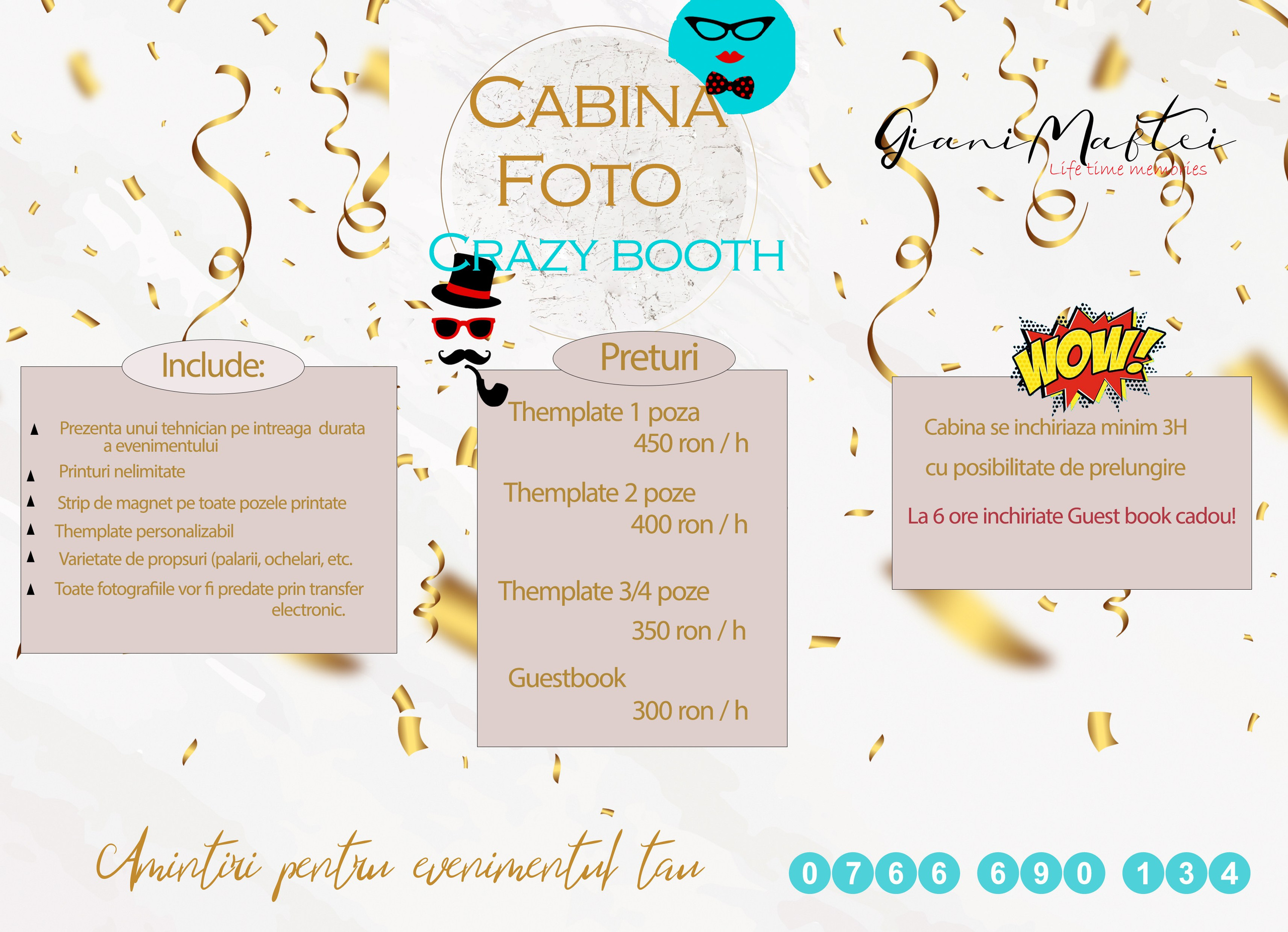 Servicii si Preturi. Giani Maftei