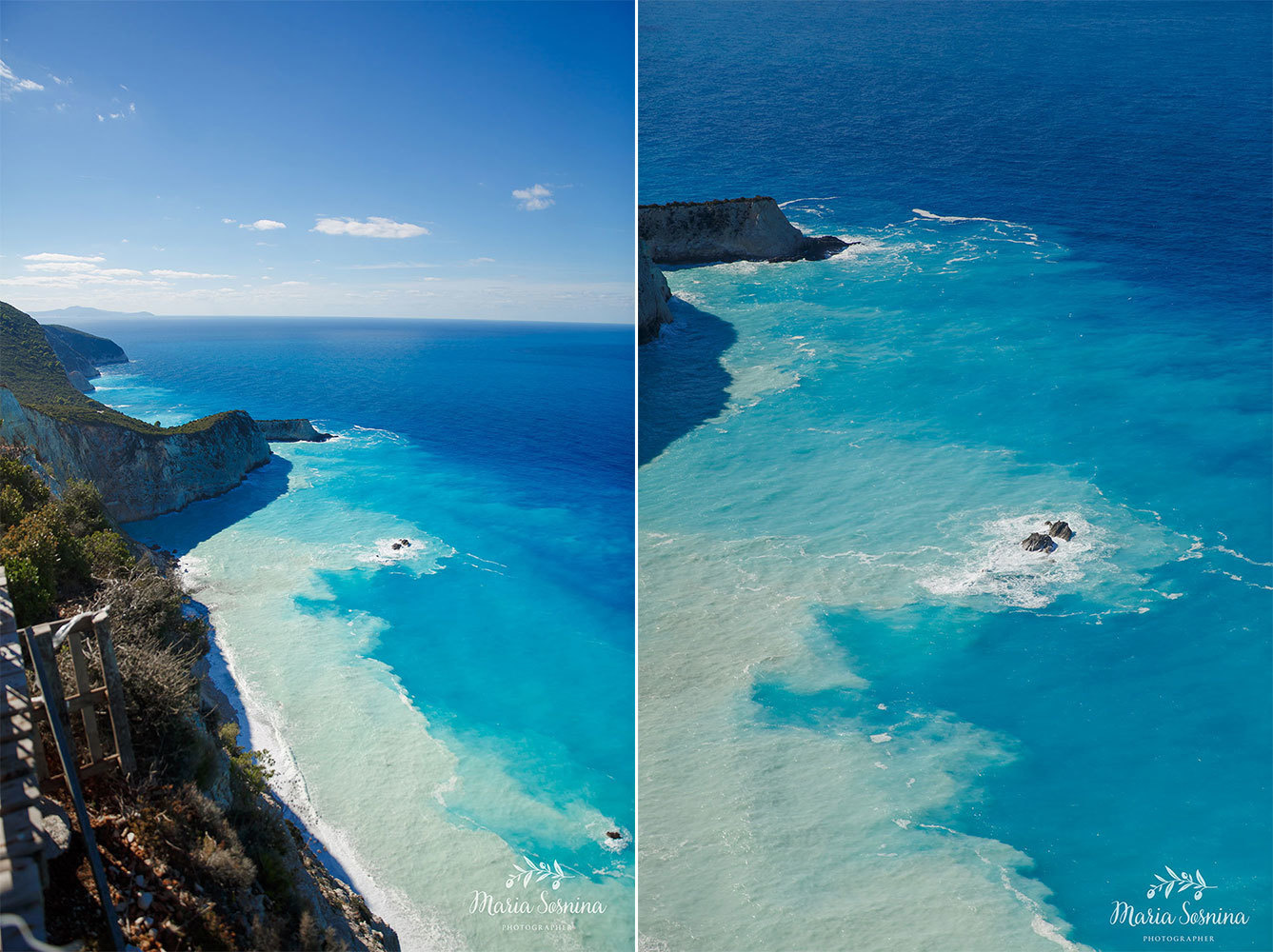 Лефкада, Греция — Путешествие в ноябре и морские пейзажи