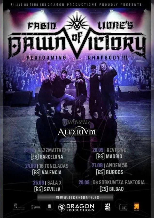 Calendario de conciertos de rock y metal en España – Septiembre 2025 | FOTKAI