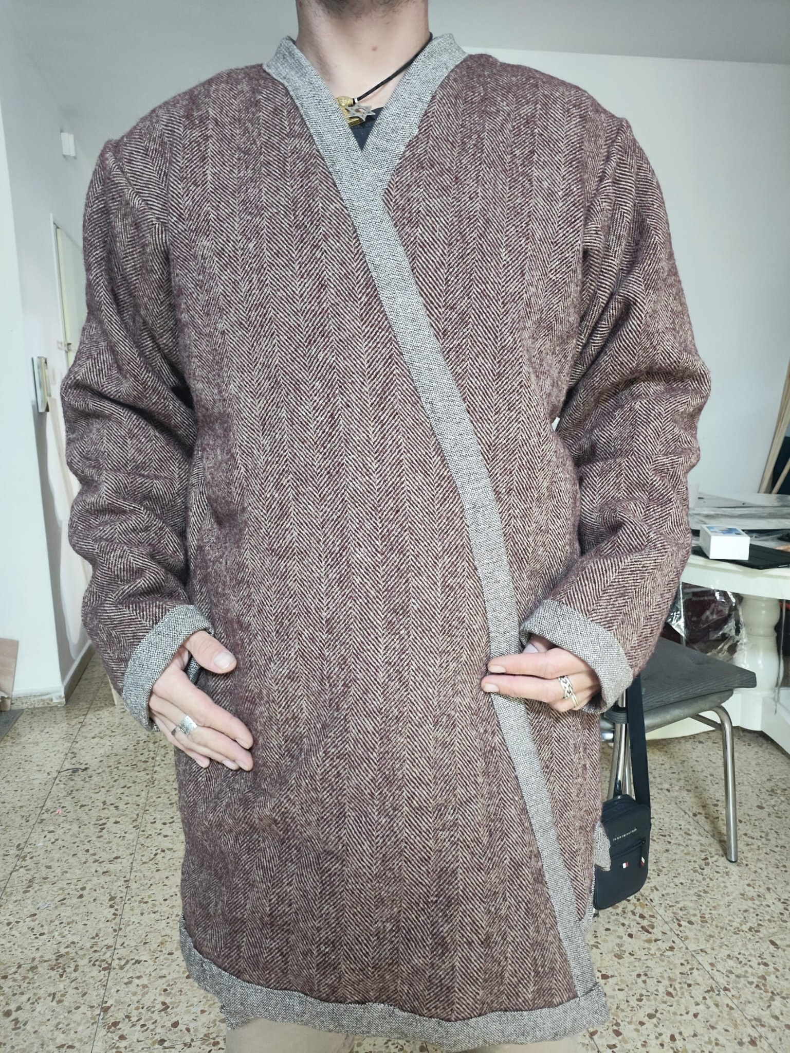 Кафтан из Хедебю. מועדון השחזור ההיסטורי “נורטמן”