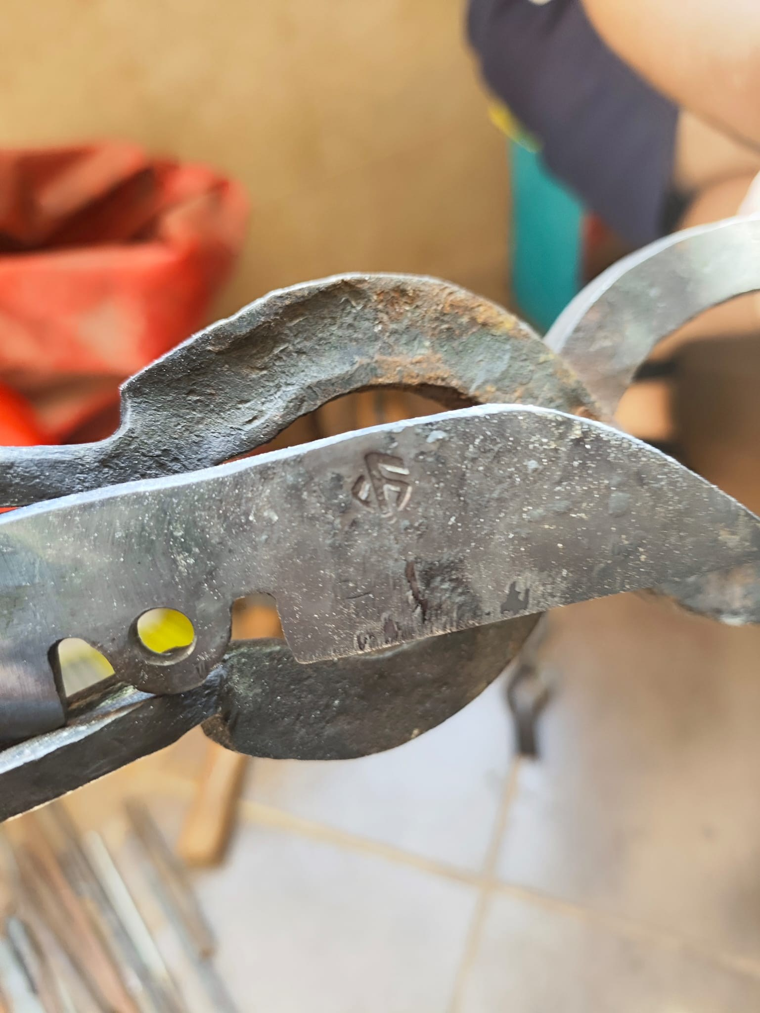 Двухсторонний нож. מועדון השחזור ההיסטורי “נורטמן”