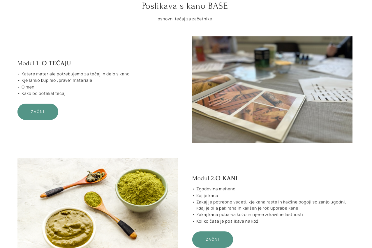 On-line tečaj poslikave s kano. Numerologija. Nevrografika. Delavnice