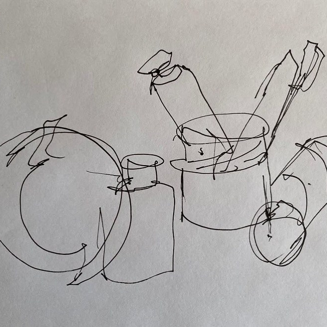 Работы учеников. Школа современного искусства Лени Сморагдовой