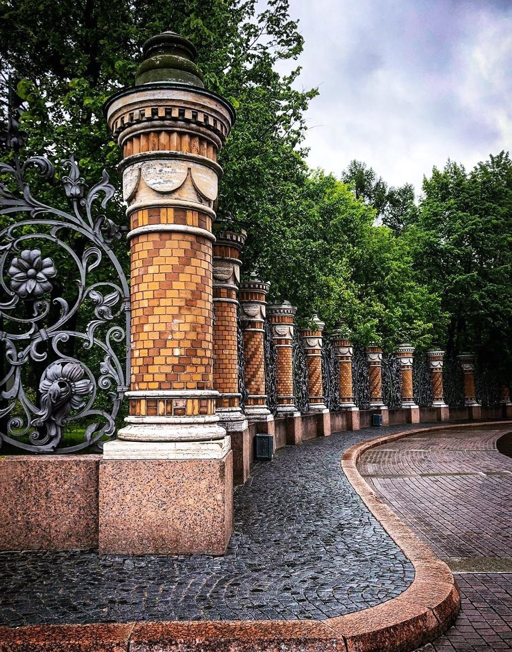 Осенняя съемка. Михайловский сад СПб