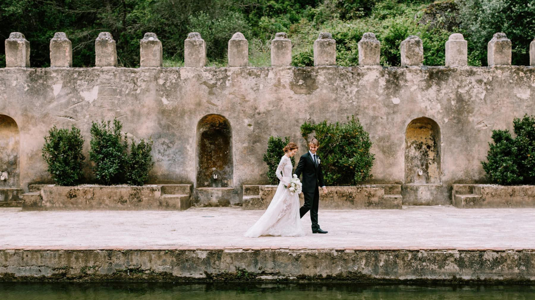 Casamento nos jardins históricos do Penha Longa Resort, em Sintra