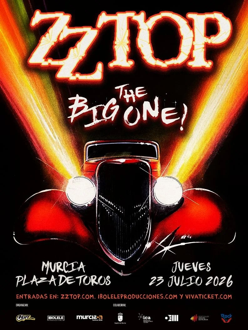 ZZ Top в Мурсии, июль 2026: легендарная «маленькая группа из Техаса» на Plaza de Toros | FOTKAI