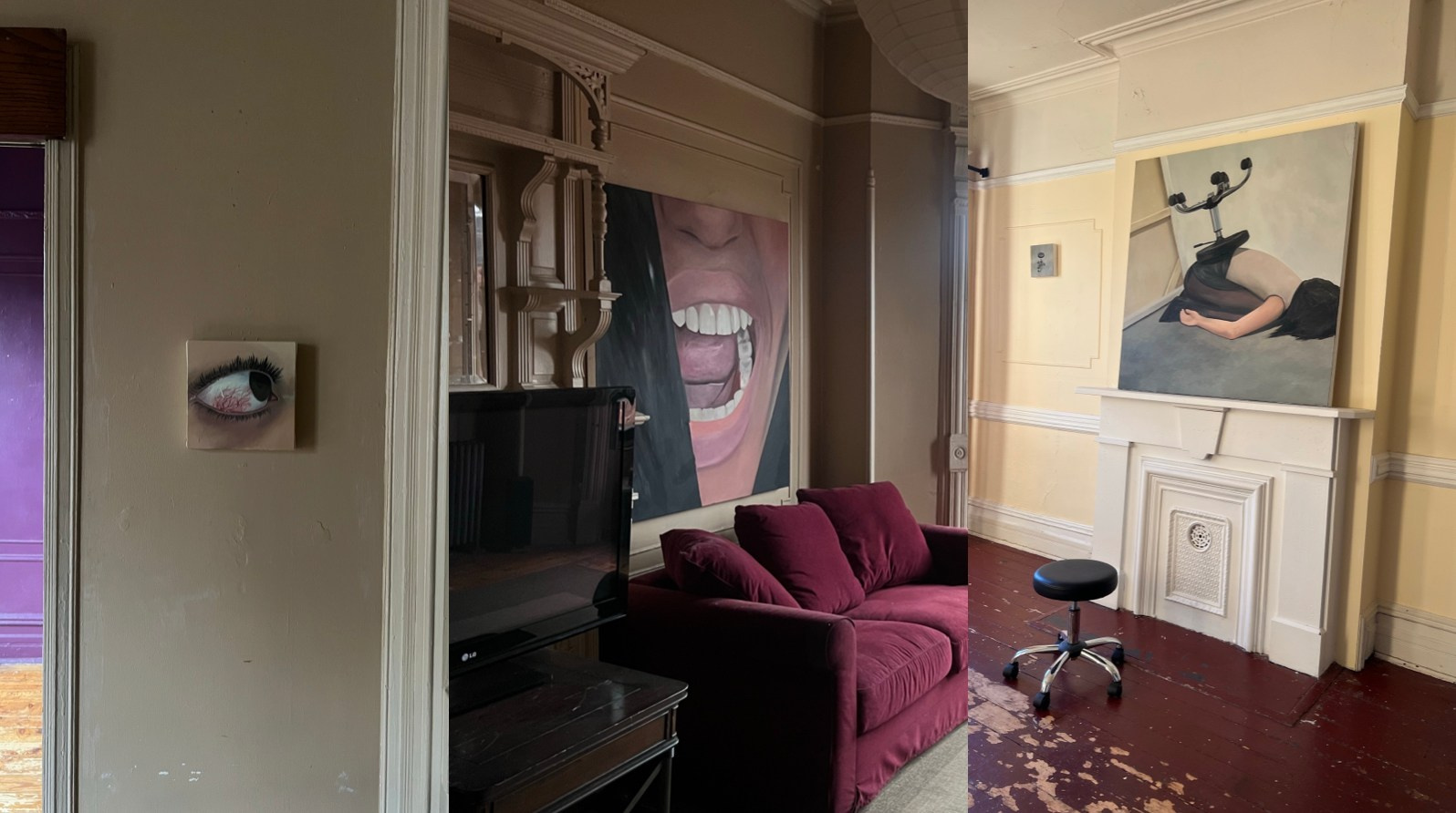 PAINTINGS. Contemporary artist in New York City Lilia Ana