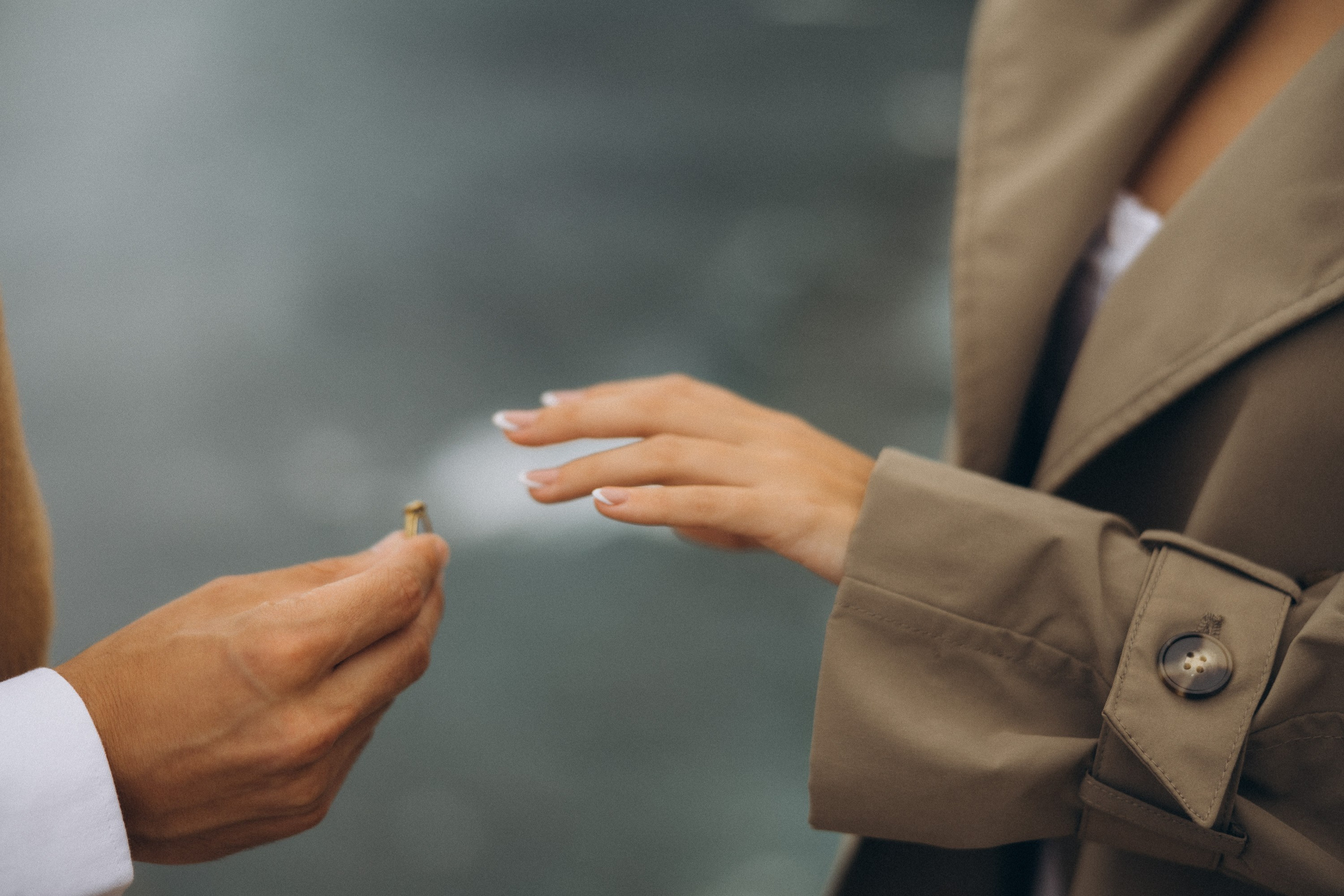 Surprise proposal in Madeira — romantic moment captured on the cliffs with ocean views.