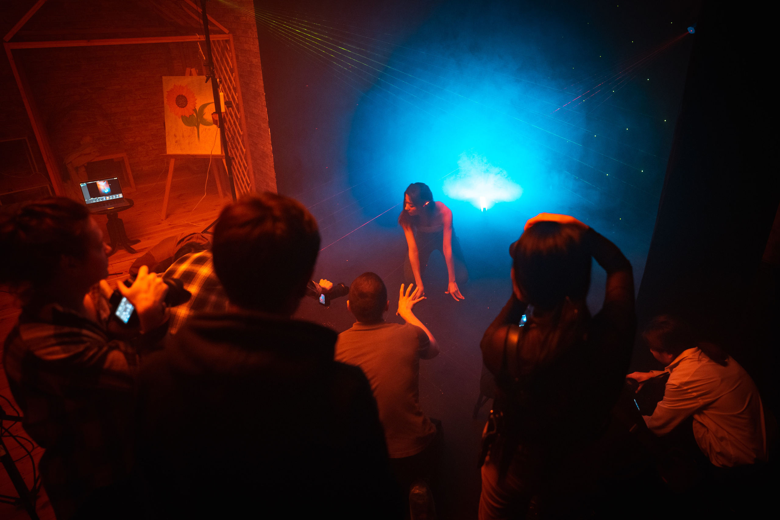 Лазеры. Творчество. Фотограф Григорий Кравец