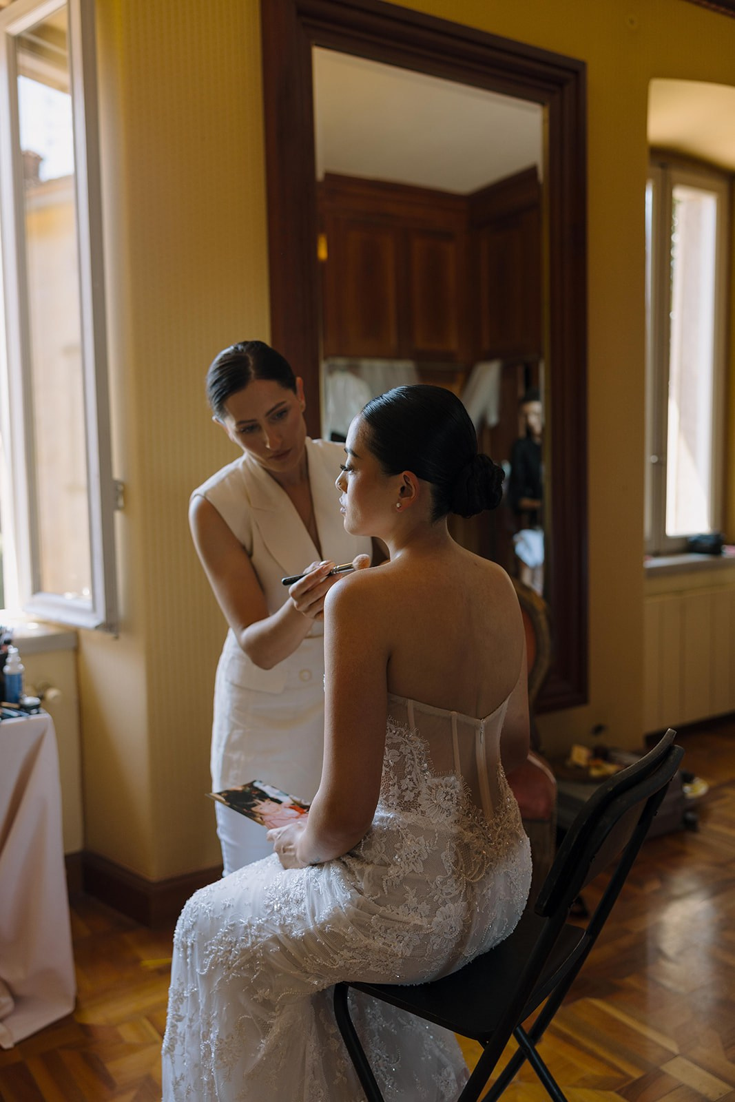 Complete Bridal Look. Hsir Stylist based in Milan| Lake Como, Italy | Worldwide