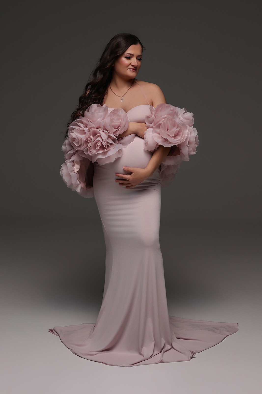 Ubrania na sesje ciążową. Fotograf Wroclaw Anna Tsukanova