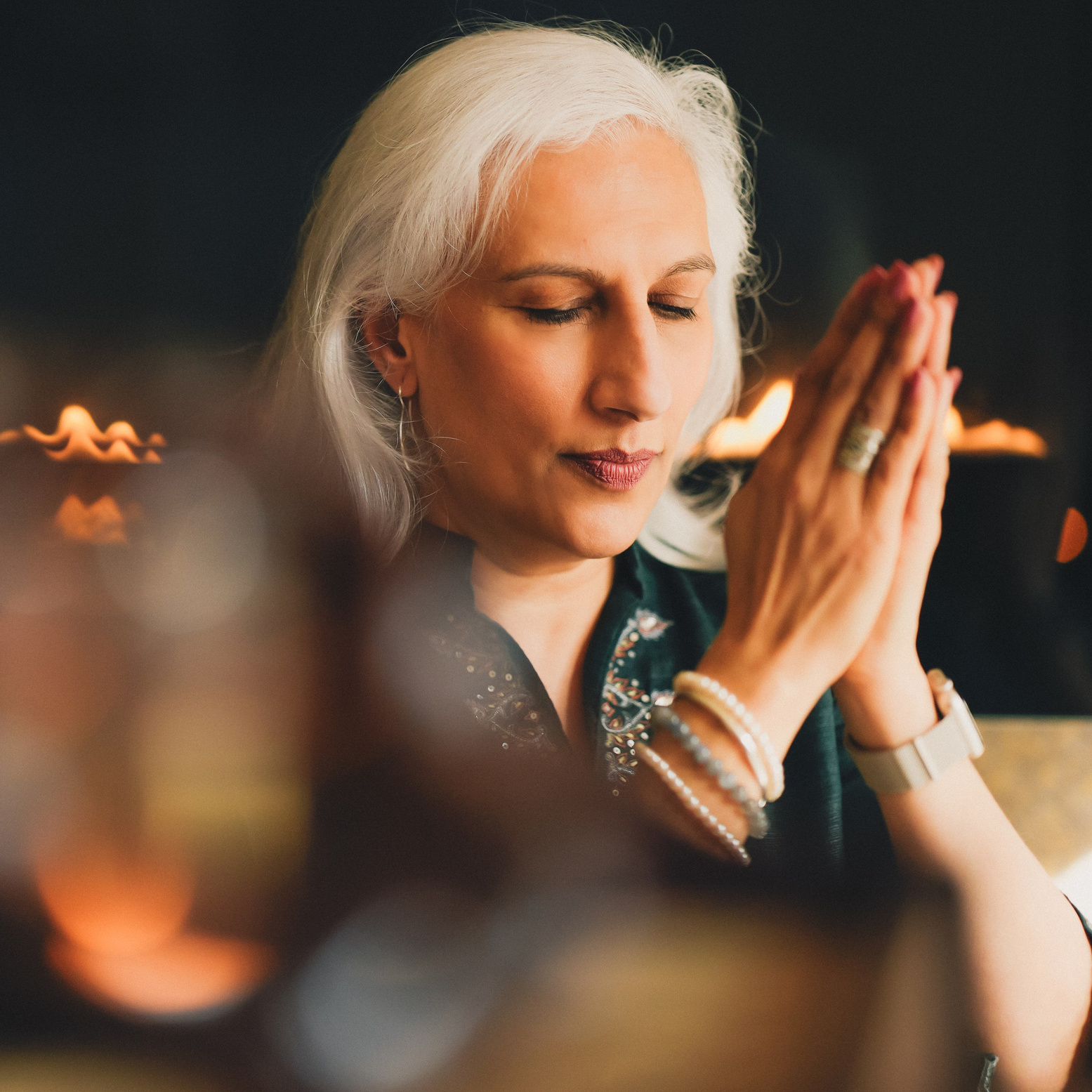 Brand storytelling portrait of a Reiki practitioner in Solihull and Birmingham, captured in a calm, intimate setting.