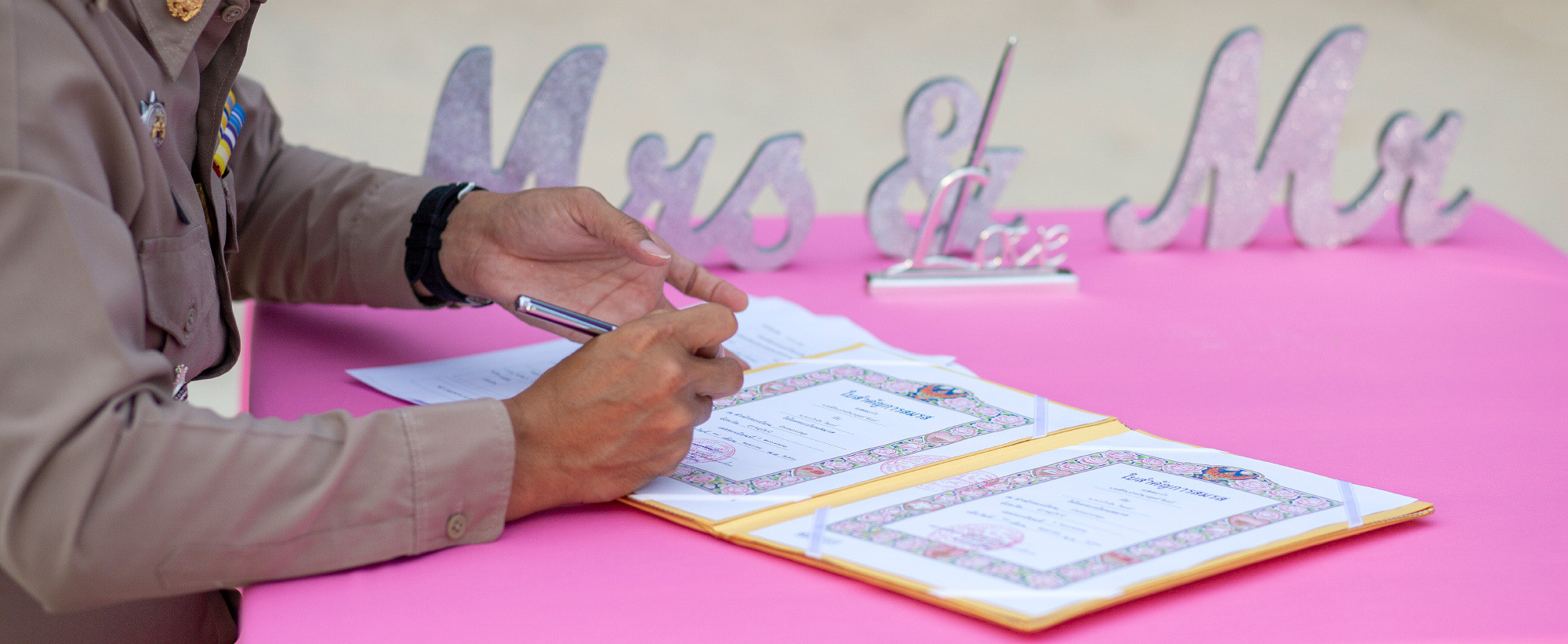 Официальный брак. Свадьба на Самуи, Таиланд. Свадебный фотограф