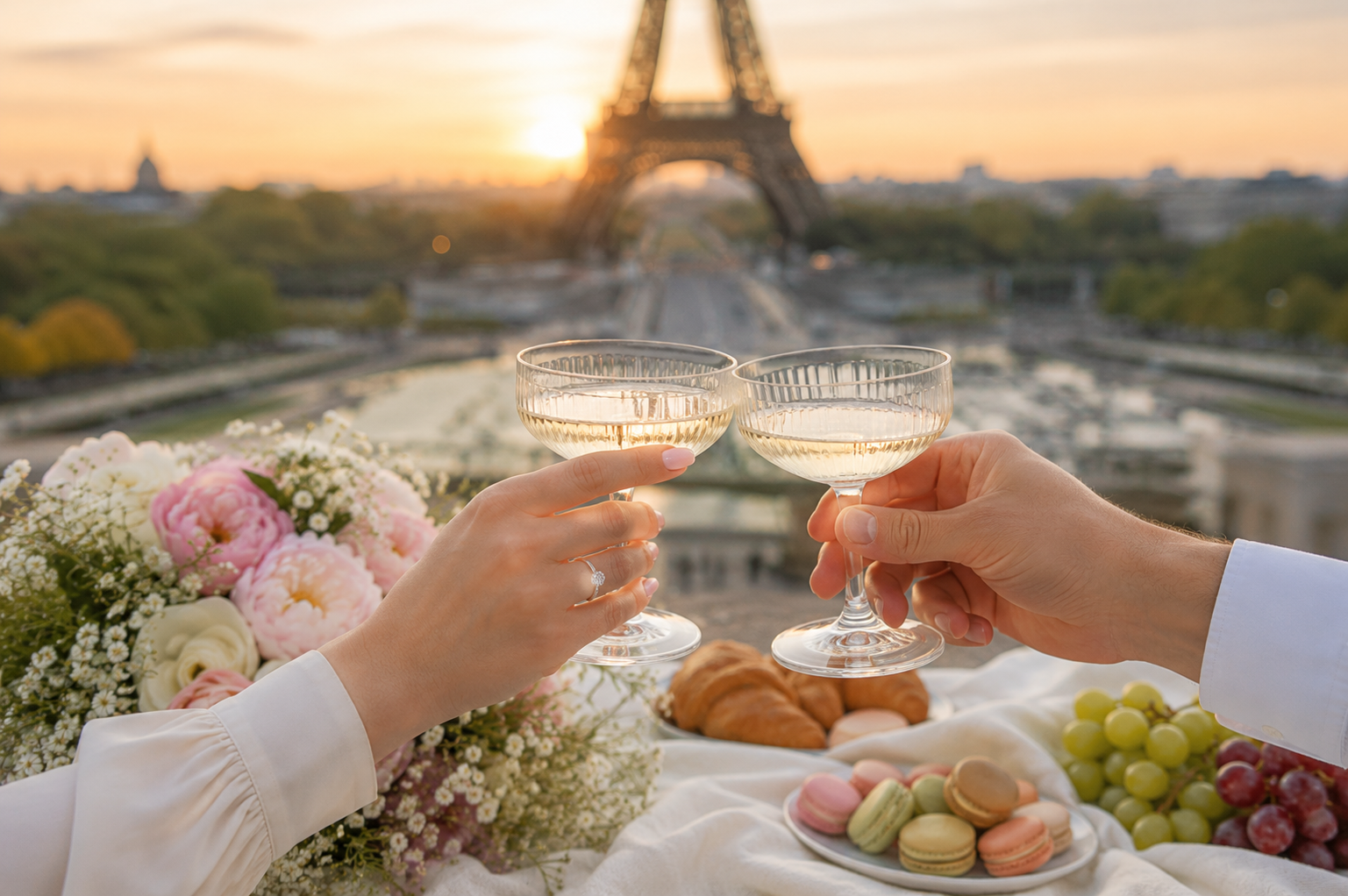 How to Plan a Dreamy Paris Picnic Proposal in 2026. Photographe à Paris