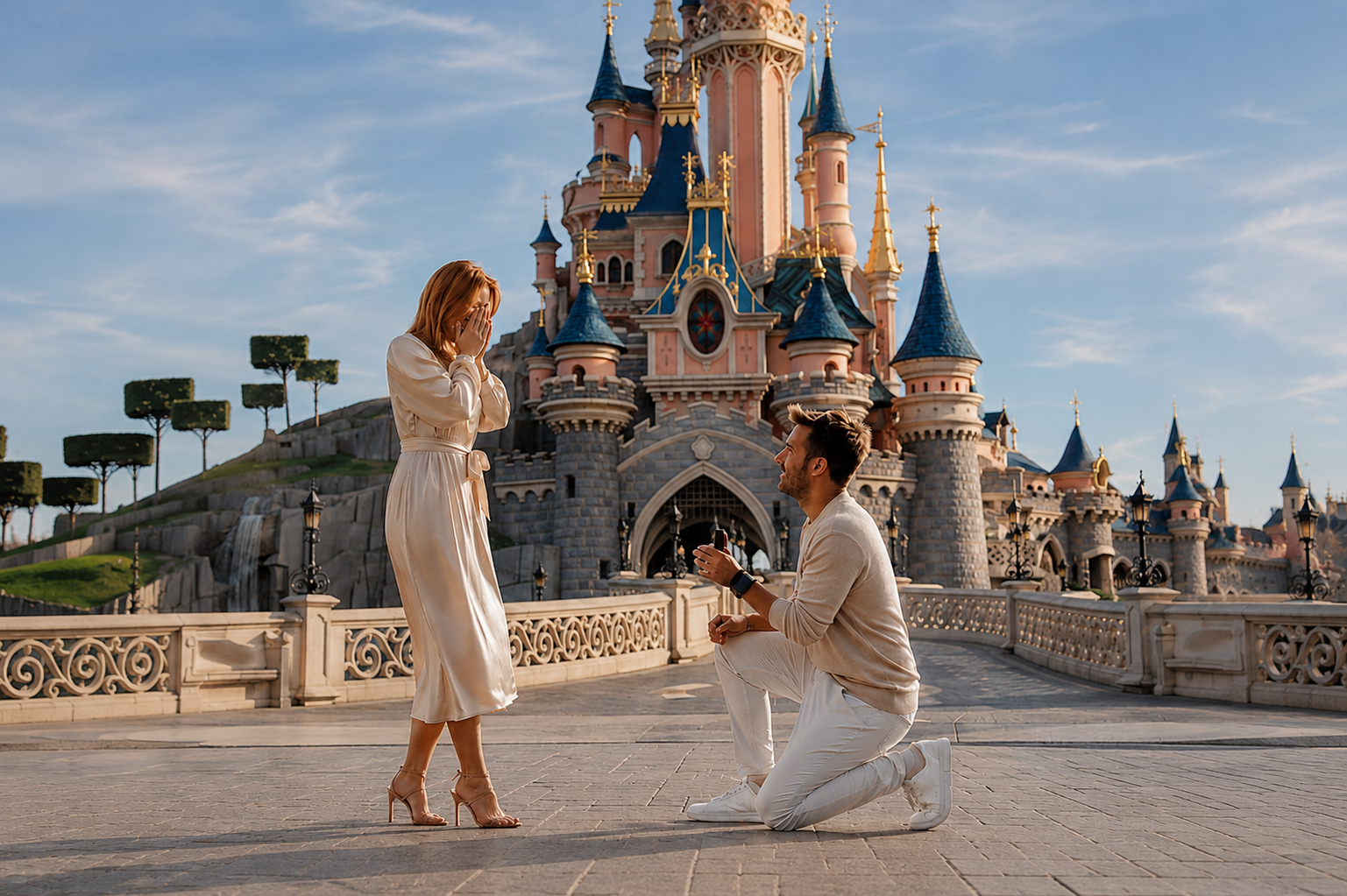 Surprise Proposals in Disneyland