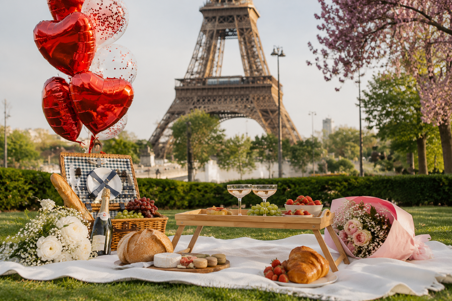 How to Plan a Dreamy Paris Picnic Proposal in 2026. Photographe à Paris