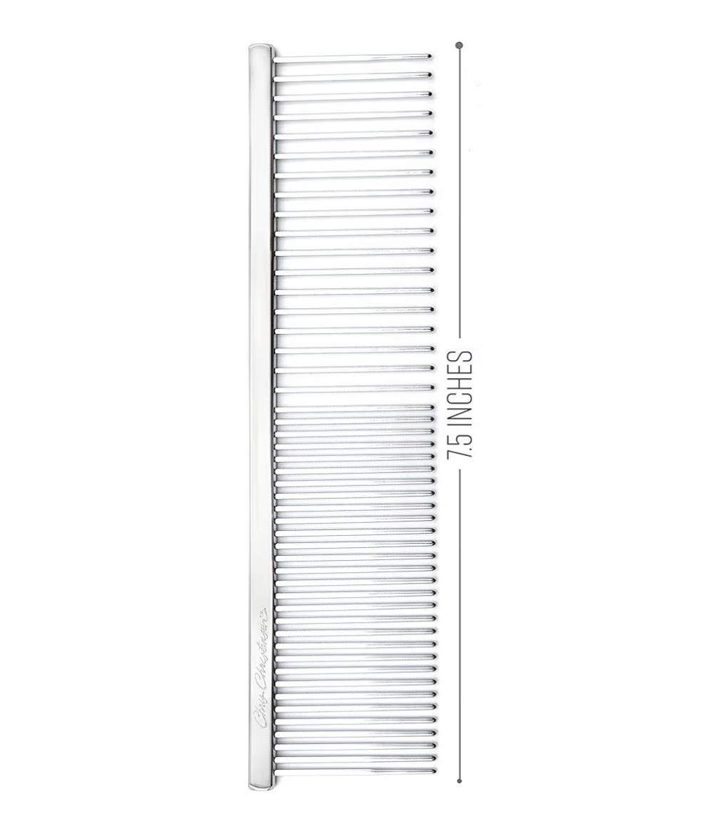 Metal grooming comb for long hair cats detangling Siberian coat care