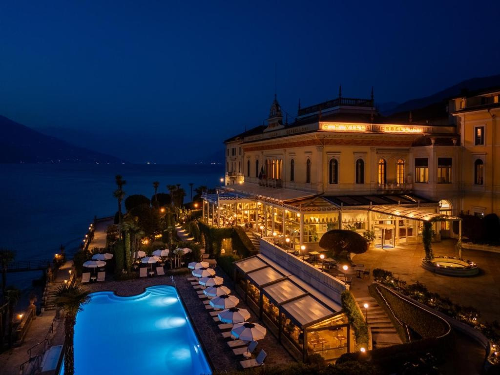 Grand Hotel Villa Serbelloni wedding in Bellagio — terrace gardens overlooking Lake Como from the village centre