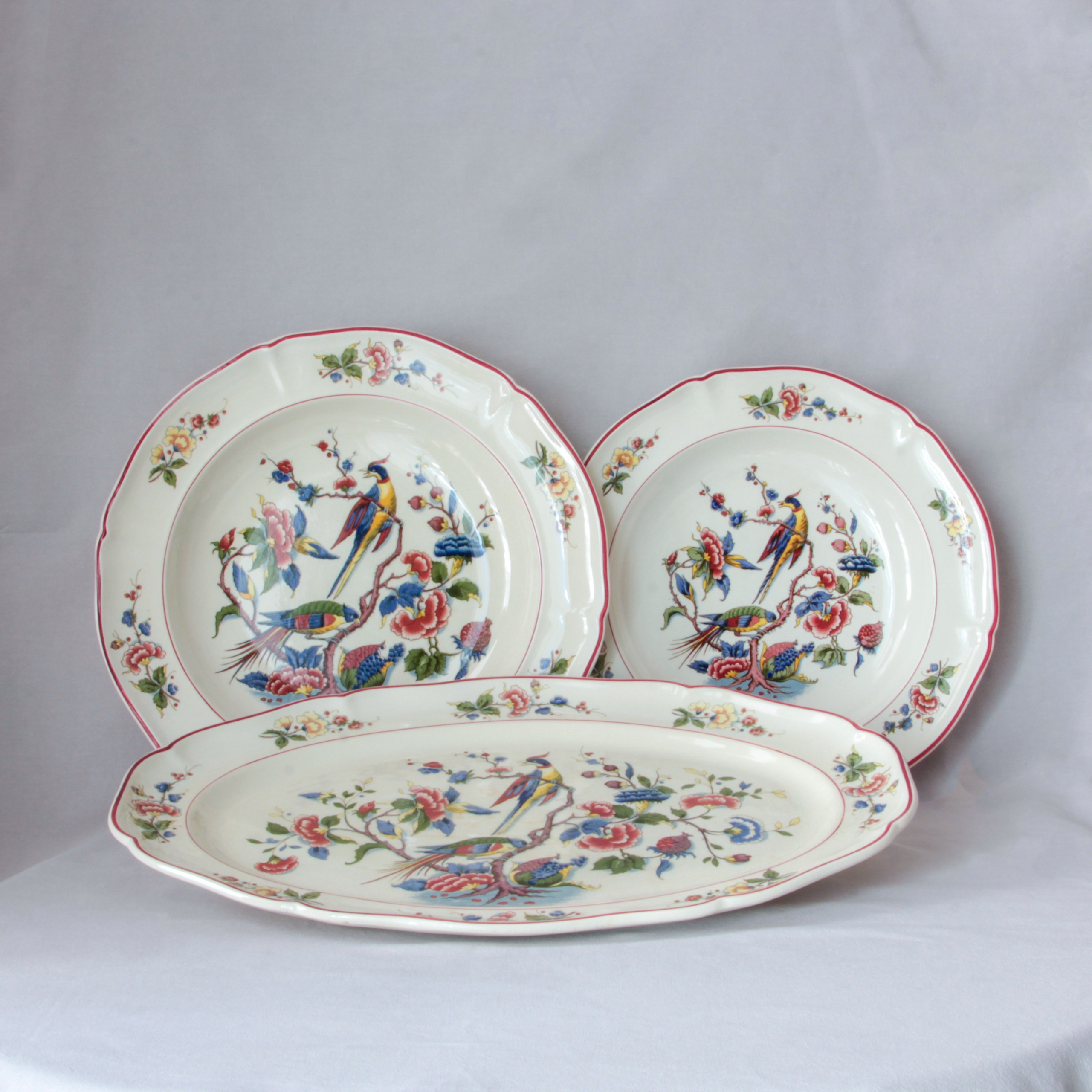 Set of dishes "Phoenix" Manufactured by Villeroy & Boch In the middle of the 20th century