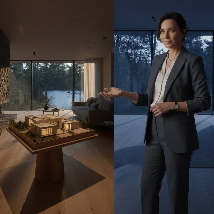 SERVIZO FOTOGRAFICO CON IA PER AGENZIA IMMOBILIARE IN TOSCANA