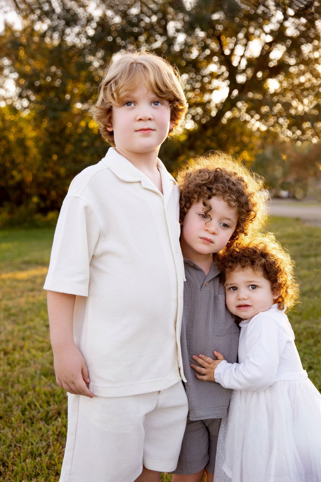 Extended family session in a park. Miami Family and Event Photographer