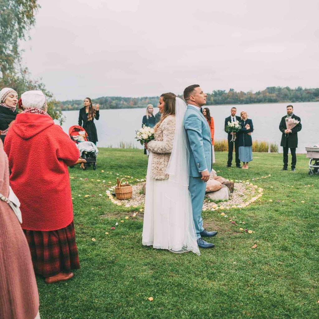 kāzu ceremonija ievu līcis, kāzu video