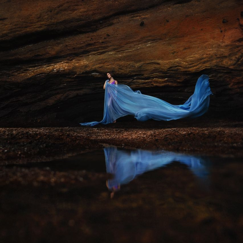 Mejores localizaciones para sesiones de fotos en Tenerife Sur | Fotógrafo en Tenerife. Fotógrafa de familias, bodas, comuniones, newborn, premamá en Tenerife | Sesiones con vestidos voladores | Tania Bonnet