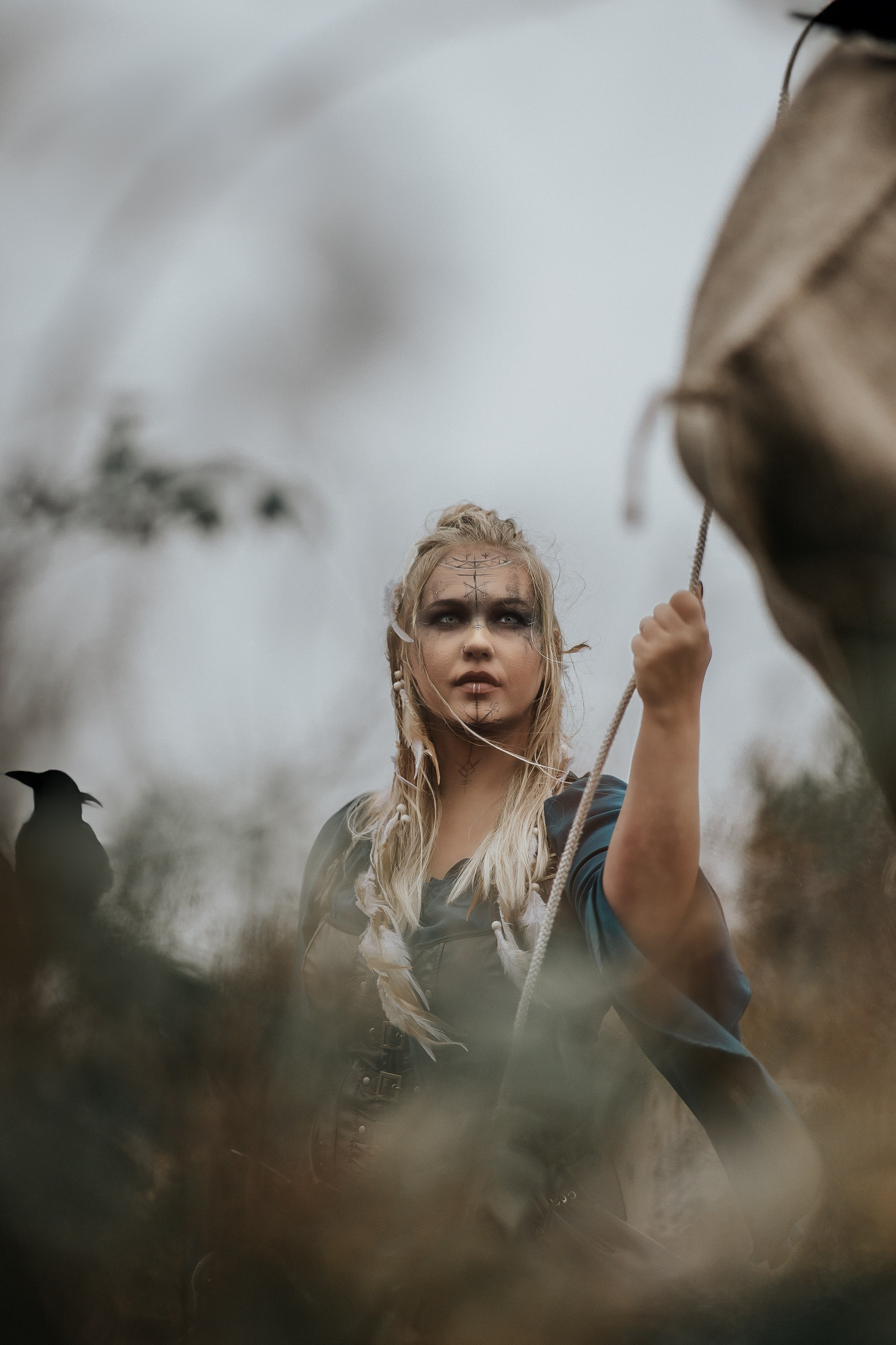 Wikinger-Fotoshooting. Fotograf NRW aus Wickede Ruhr, Milla Kunst