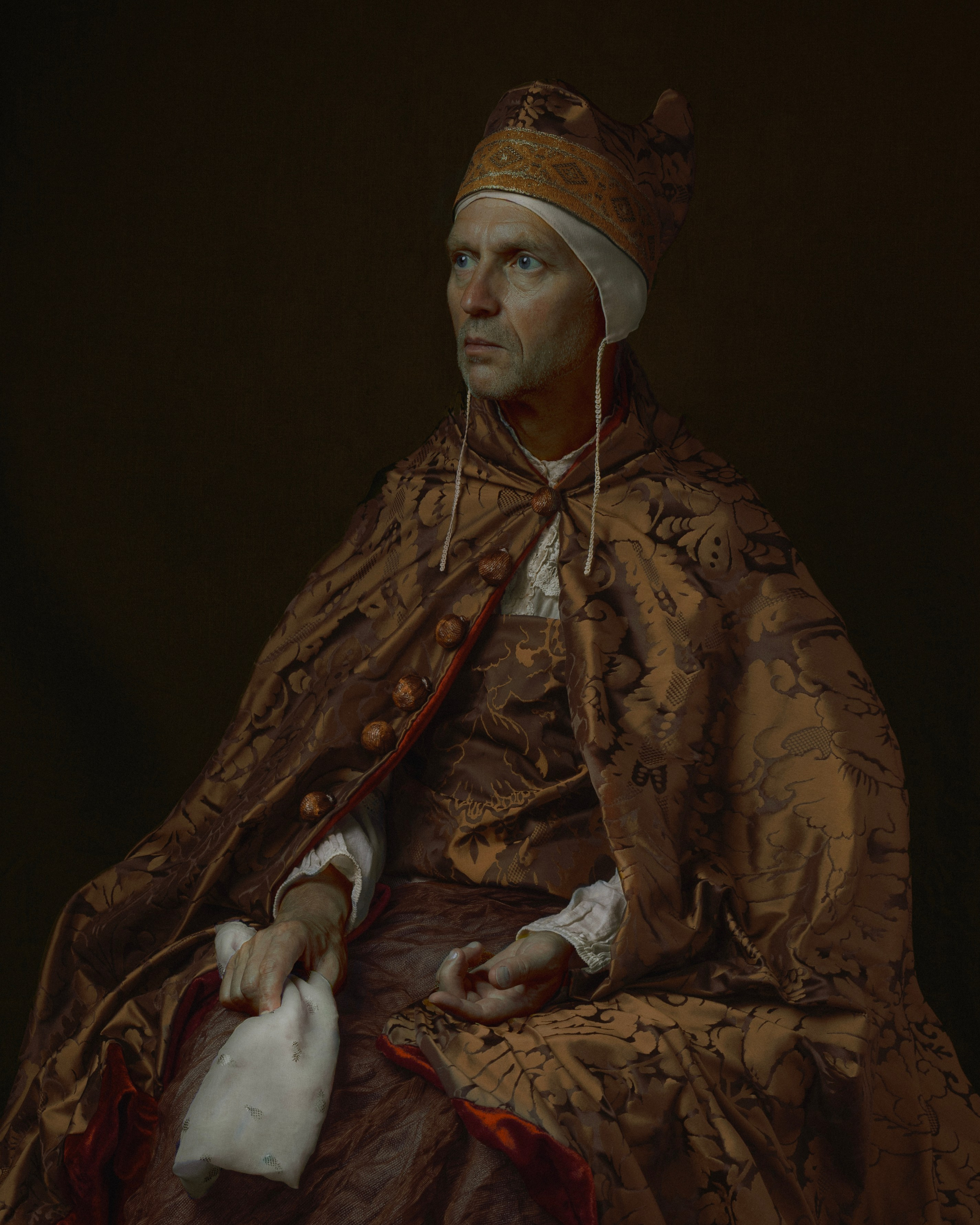 Photo homage “Portrait of Doge Leonardo Loredan”. Director, Photographer and Artist in Valencia Natasha Bogomolova
