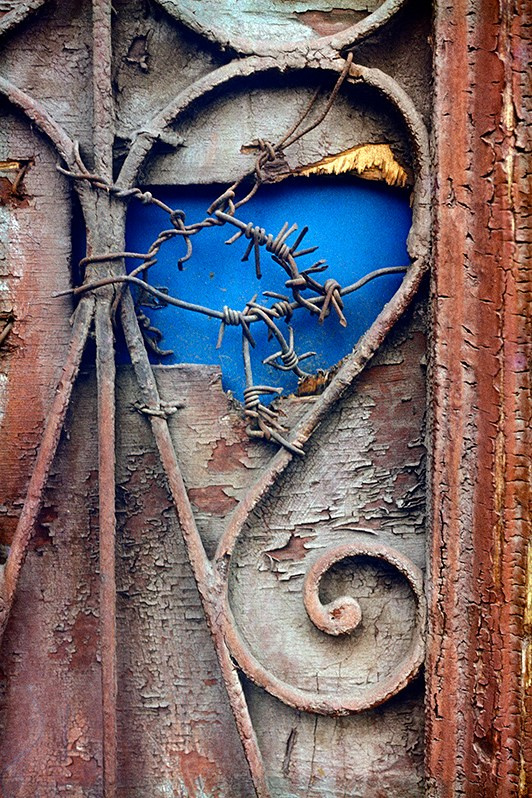 Символ свободы, улица Польский спуск (бывш. спуск Кангуна), Приморский район, Одесса, УССР. Декабрь 1985