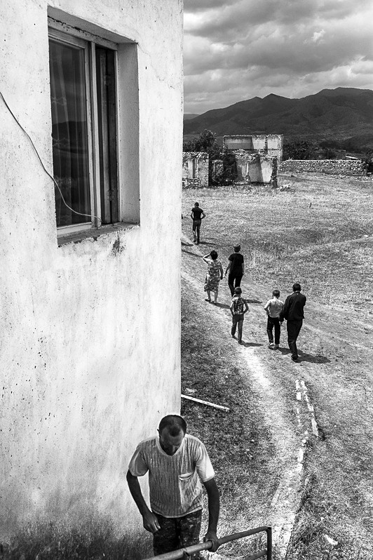 Assembly, Martakert, Nagorno Karabakh Republic. July 2014
