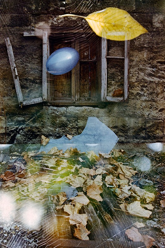 Парение в осеннем воздухе на Малдованке, улица Княжеская (бывш. ул. Баранова), Приморский район, Одесса, УССР. Ноябрь 1985