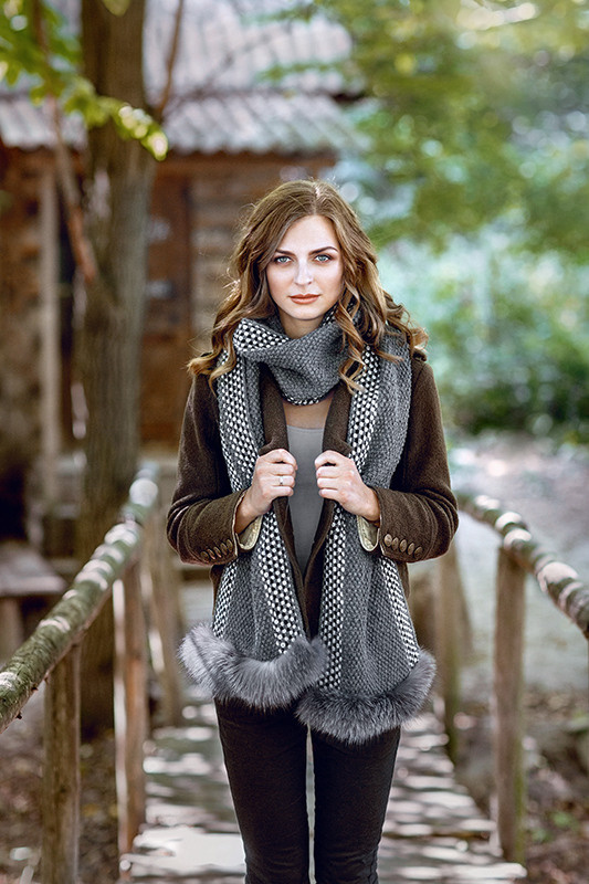 Photoshoot for the brand of knitwear. Art photographer in Amsterdam, the Netherlands Irina Dzhul