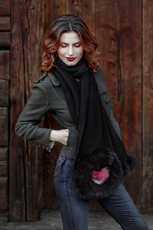 Photoshoot for the brand of knitwear. Art photographer in Amsterdam, the Netherlands Irina Dzhul