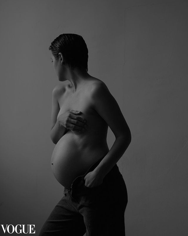 Maternity. Fashion and portrait photographer Inga Makeyeva