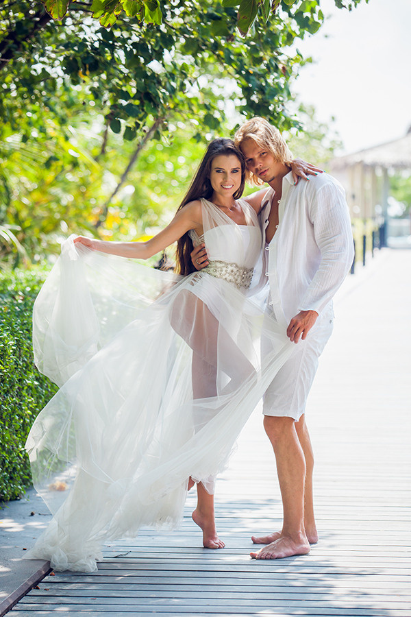 Destination Photoshoot in the Maldives — Alexa & Alexandr