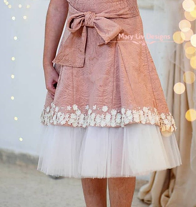 שמלה “Margaret ". מרי ליב, מעצבת שמלות בתפירה אישית