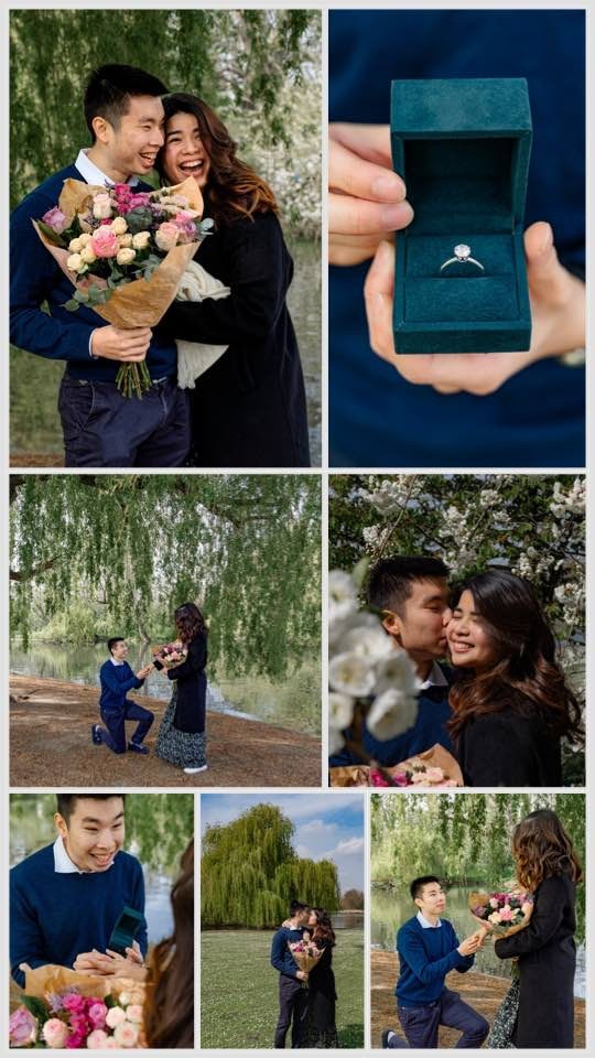 Proposal London. Tonya Kyrylenko photographer in London