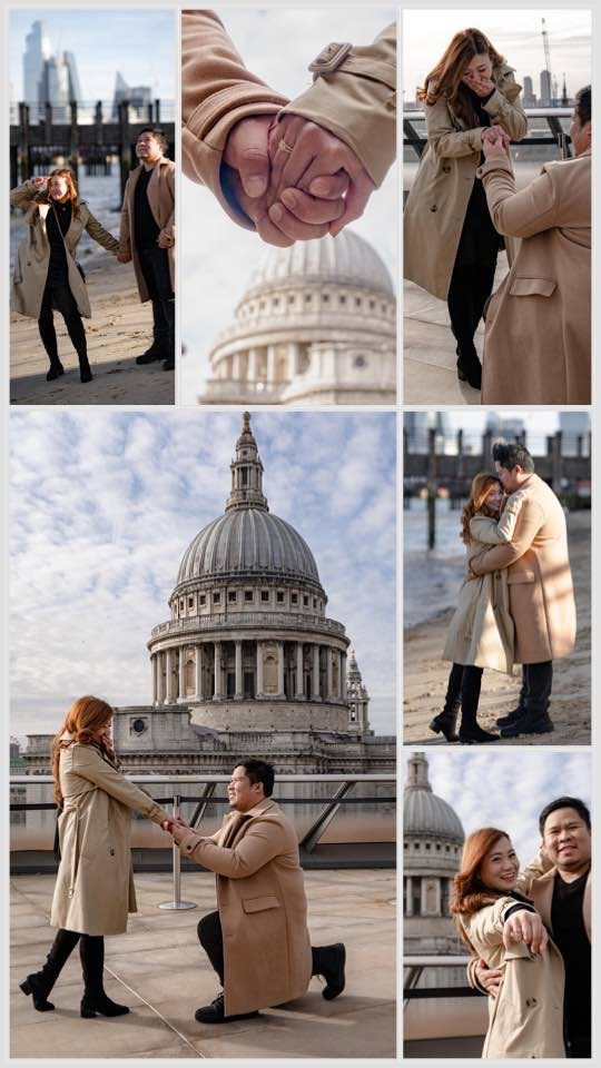 Proposal London. Tonya Kyrylenko photographer in London