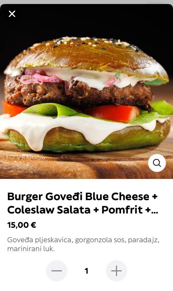 Бургеры для ресторана Xio. Фотограф в Черногории Андрей Свитайло