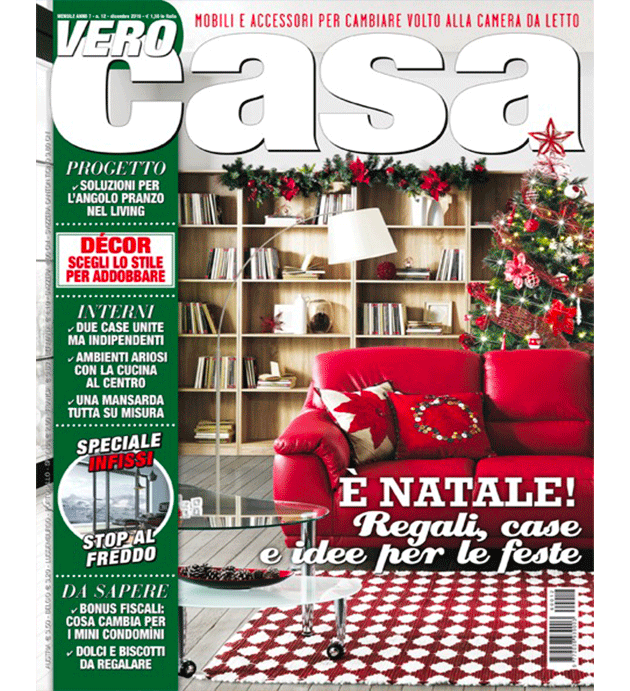 article published on Vero Casa, Architecture Magazine