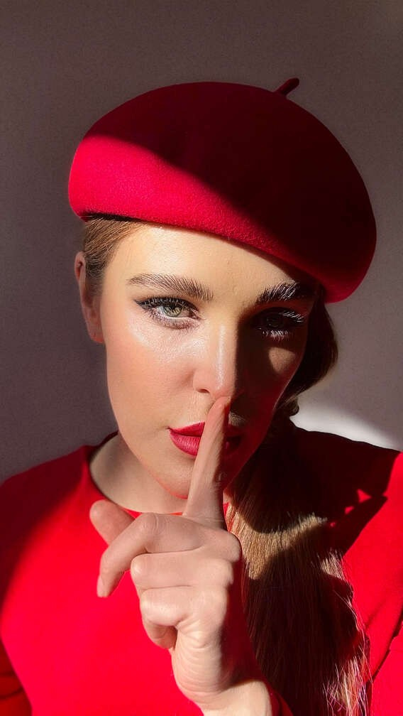 женски портрет за професионално портфолио